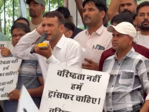 शिक्षकों की तत्काल ट्रांसफर की मांग को शिक्षा मंत्री मदन दिलावर ने खारिज कर दिया है।