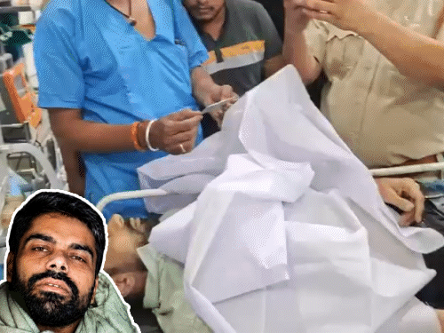 एक को पकड़ा, कार में भरा था डोडा चूरा; सीने-पसलियों के पास लगी थी गोली|भीलवाड़ा,Bhilwara - Dainik Bhaskar