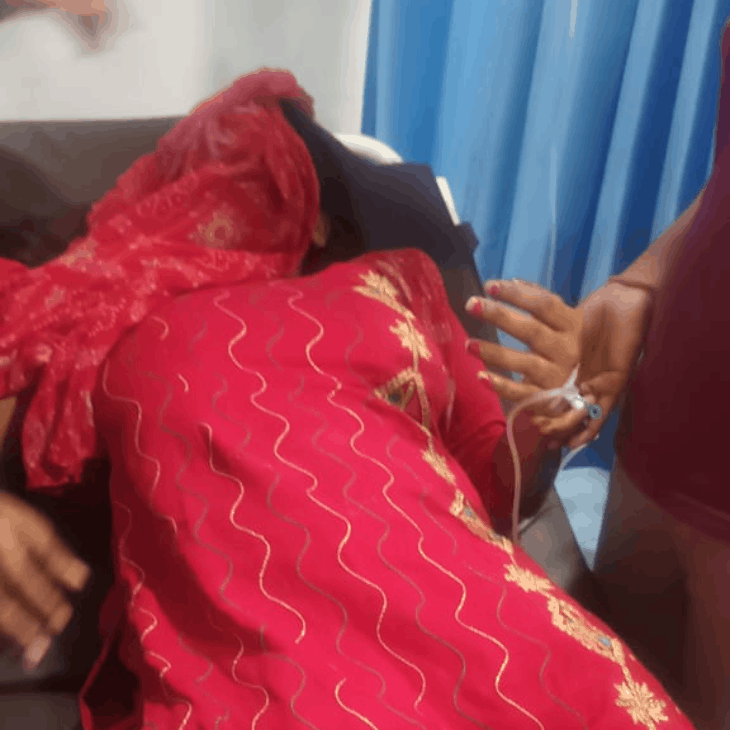 His wife was also shot in the firing.