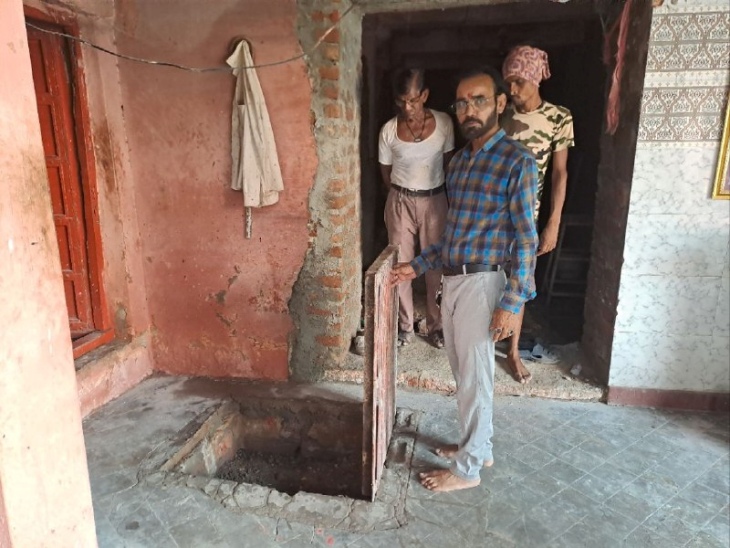 पाली के पानी दरवाजा स्थित जूना मठ में स्थित गुफा जिसे अब बंद कर दिया गया है।