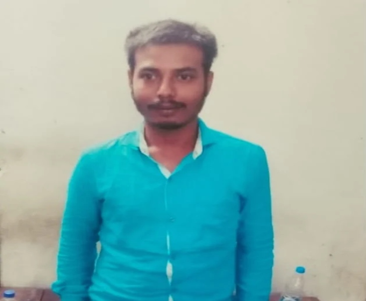 आरोपी टुमन उर्फ लल्ला सोनवानी।