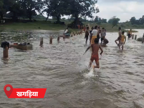 दियारा इलाके में मुश्किलें बढ़ीं; आज बिहार के 19 जिलों में बारिश का अलर्ट|पटना,Patna - Dainik Bhaskar