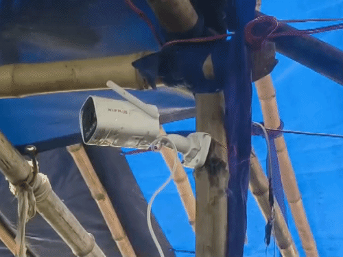 रांची प्रशासन ने धरनास्थल पर कैमरे लगा दिए हैं।