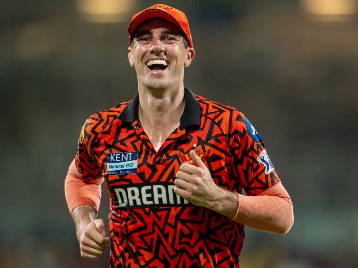 पैट कमिंस IPL में सनराइजर्स हैदराबाद की कप्तानी करते हैं।  - Dainik Bhaskar