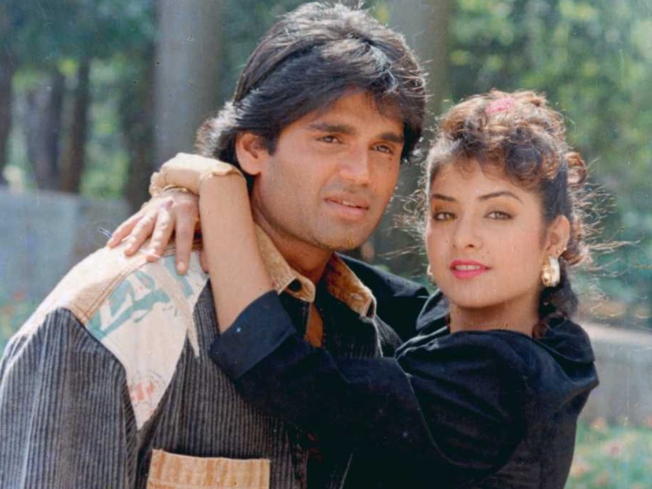 सुनील शेट्टी की पहली फिल्म 'बलवान' (1992) में वो अभिनेत्री दिव्या भारती के साथ दिखाई दिए थे।