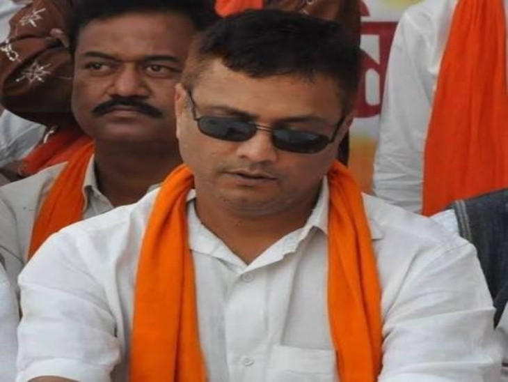 छत्तीसगढ़ शिवसेना प्रमुख धनंजय परिहार। (फाइल फोटो)