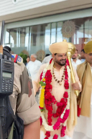 On August 6, Brijbhushan Singh demonstrated his strength.