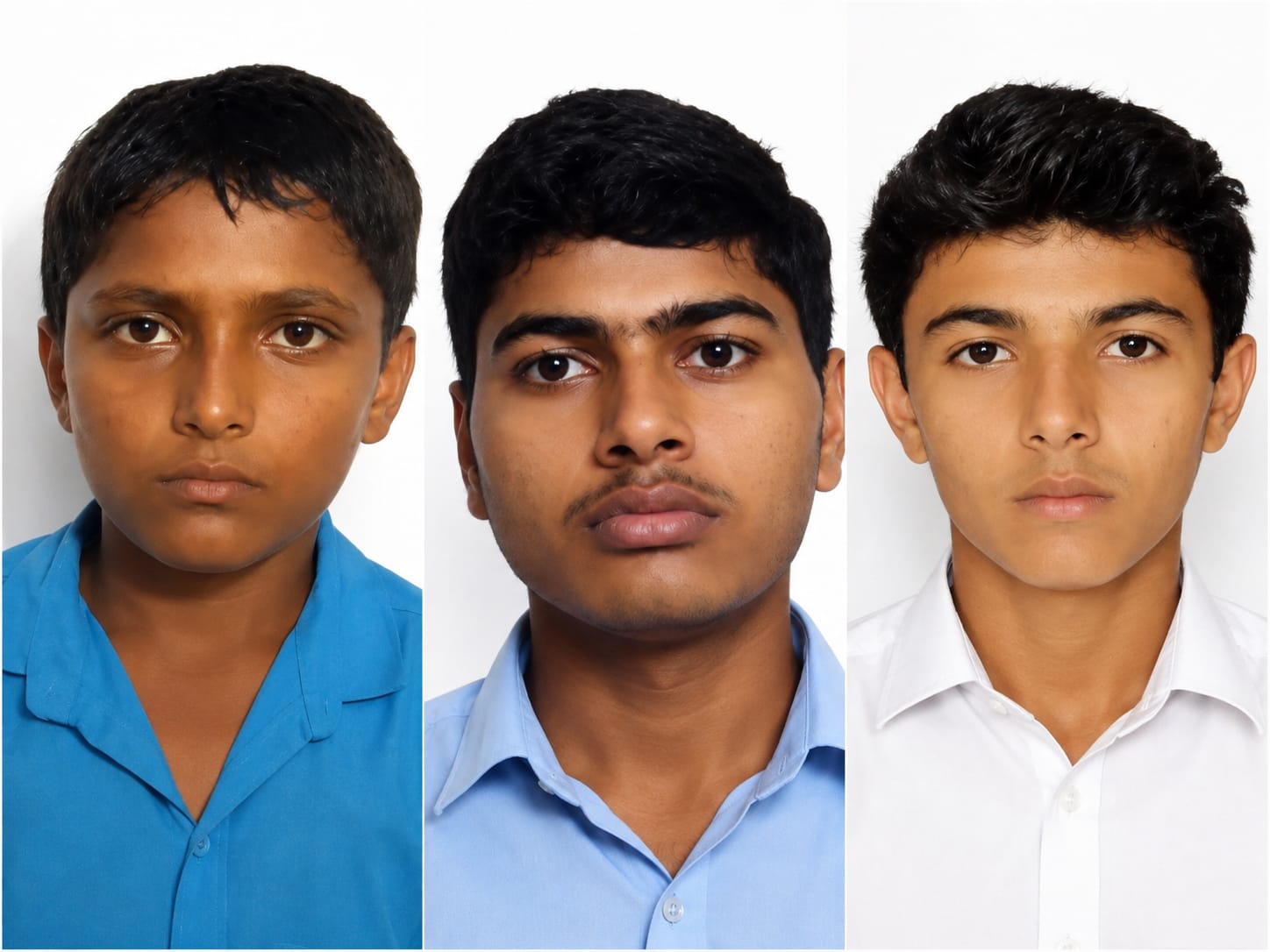 जीवाराम, मोहनलाल और रमेश। (फाइल फोटो)