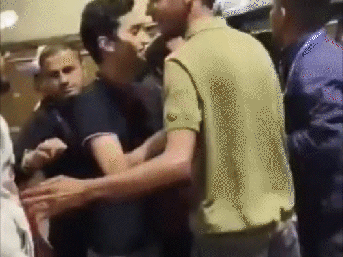 IGMC शिमला के मेन गेट पर सिक्योरिटी गार्ड से बहस के दौरान का वीडियो।
