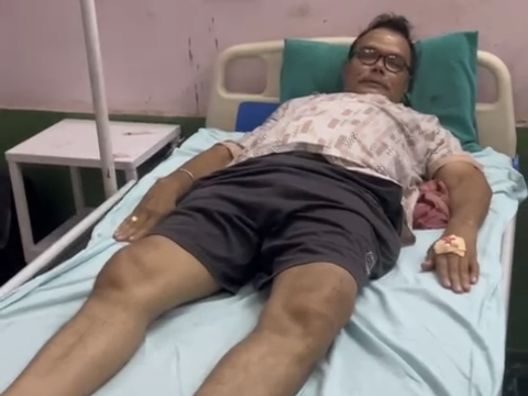 हालत गंभीर, अस्पताल में भर्ती, तेज बारिश के बीच अंदर घुसा था सांप|बिलासपुर (छत्तीसगढ़),Bilaspur (Chhattisgarh) - Dainik Bhaskar