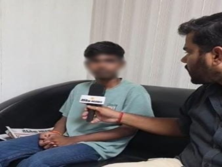 पीड़ित छात्र ने दैनिक भास्कर डिजिटल से बातचीत में आपबीती बताई।