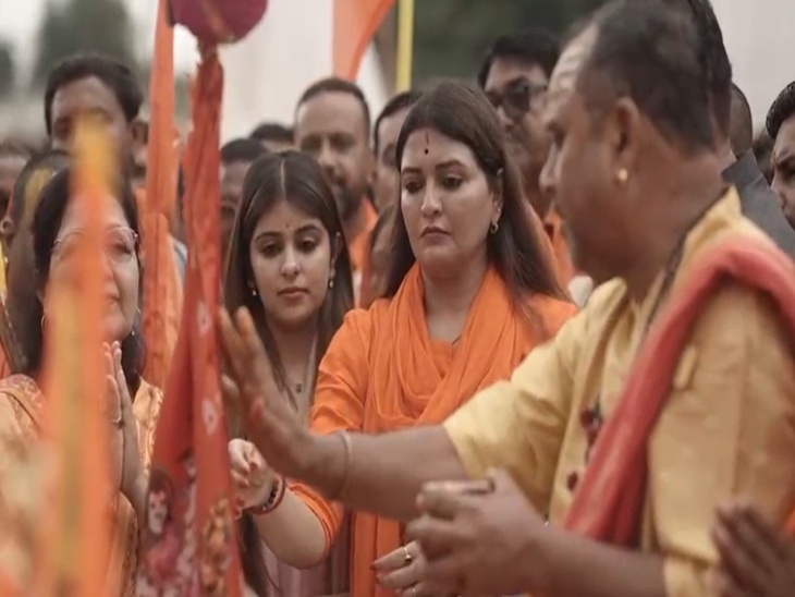 पंडरिया विधायक भावना बोहरा ने 151 किलोमीटर लंबी कांवड़ पदयात्रा की शुरुआत की
