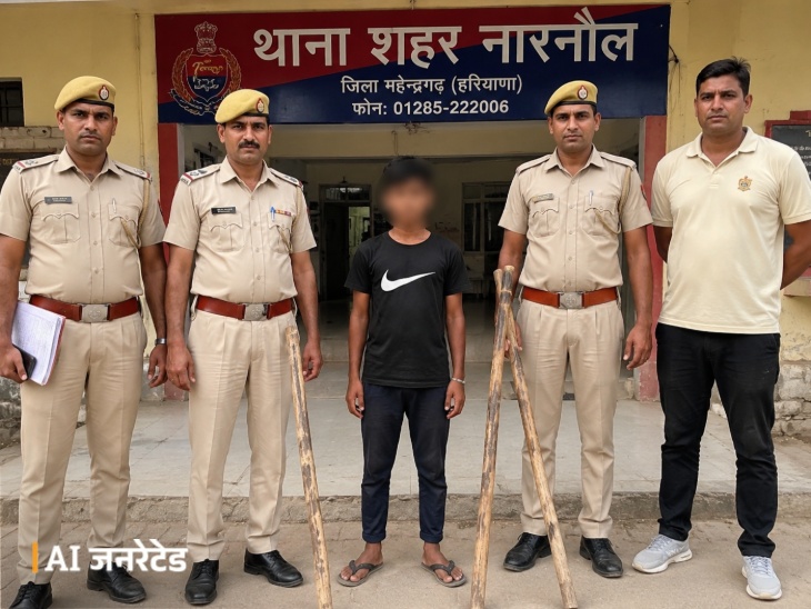 बोलेरो से बाइक को मारी थी टक्कर; डंडों से किया हमला|नारनौल,Narnaul - Dainik Bhaskar