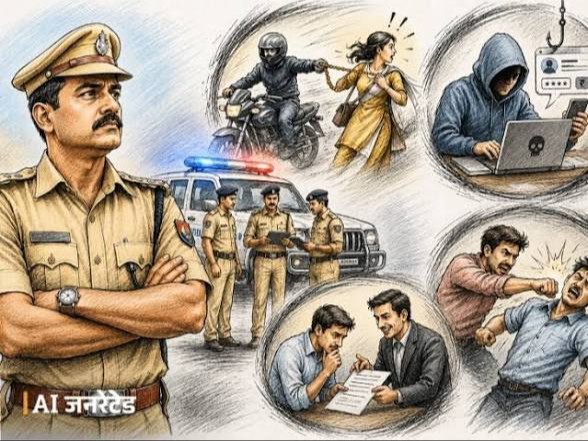लोसल और रोहलसाबसर में साइबर फ्रॉड, यहां पढ़े क्राइम की खबरें|सीकर,Sikar - Dainik Bhaskar