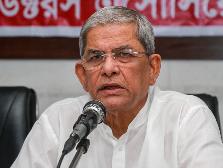 BNP के महासचिव मिर्जा फखरुल इस्लाम आलमगीर। (फाइल फोटो) - Dainik Bhaskar