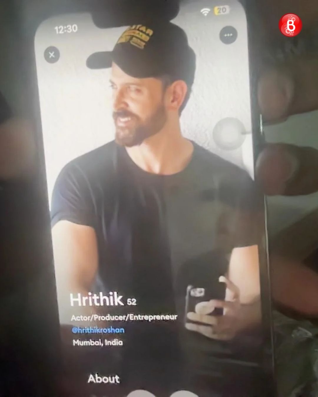 Alleged screenshots of Hrithik's profile on dating app 'Raya' are going viral on social media.