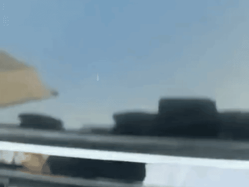 A bullet mark was found on the car parked outside the house.