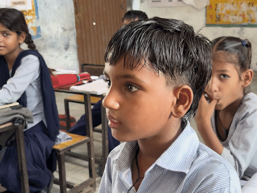 28 children study in the government primary school.