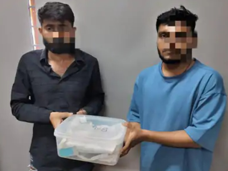 Both suspects have been handed over to DRI Nagpur for further action.