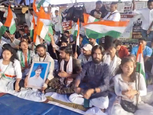 Today marks the 22nd day of the students' protest at Jaipal Singh Stadium in Ranchi.