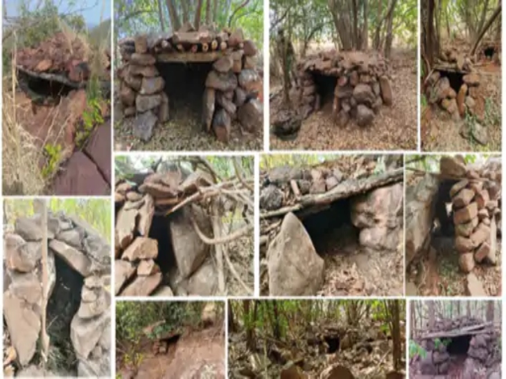 इस तरह सैकड़ों बंकर भी बनाए थे। जिनमें नक्सलियों ने अपना सामान जमा कर रखा था।