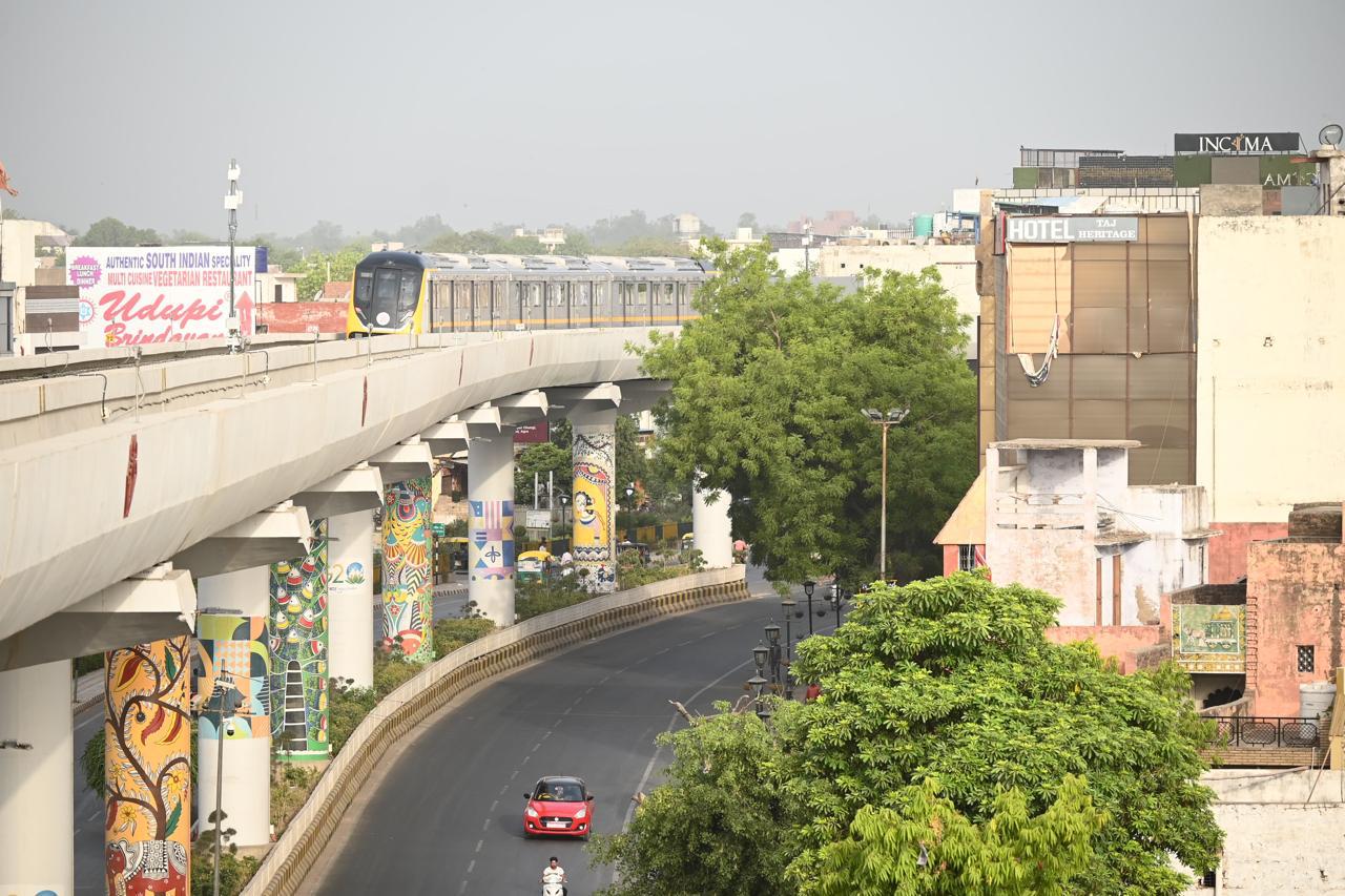 पहले कॉरीडोर के 6 स्टेशनों के बीच हो रहा मेट्रो का संचालन।