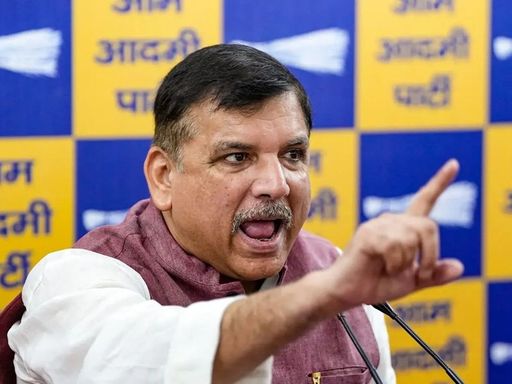 संजय सिंह ने सरकार पर एक लाख से ज्यादा सरकारी स्कूल बंद करने का आरोप लगाया।