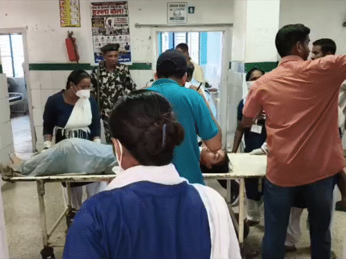 The injured have been brought to Sadar Hospital.
