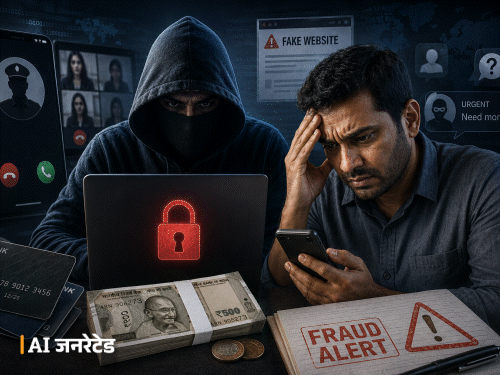 UP में हर महीने ₹100 करोड़ से ज्यादा की ठगी; ढाई लाख शिकायतें, FIR 1% भी नहीं|उत्तरप्रदेश,Uttar Pradesh - Dainik Bhaskar
