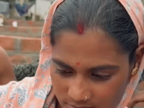 सुनील की रिश्तेदार मालती कौशल की तस्वीर है।