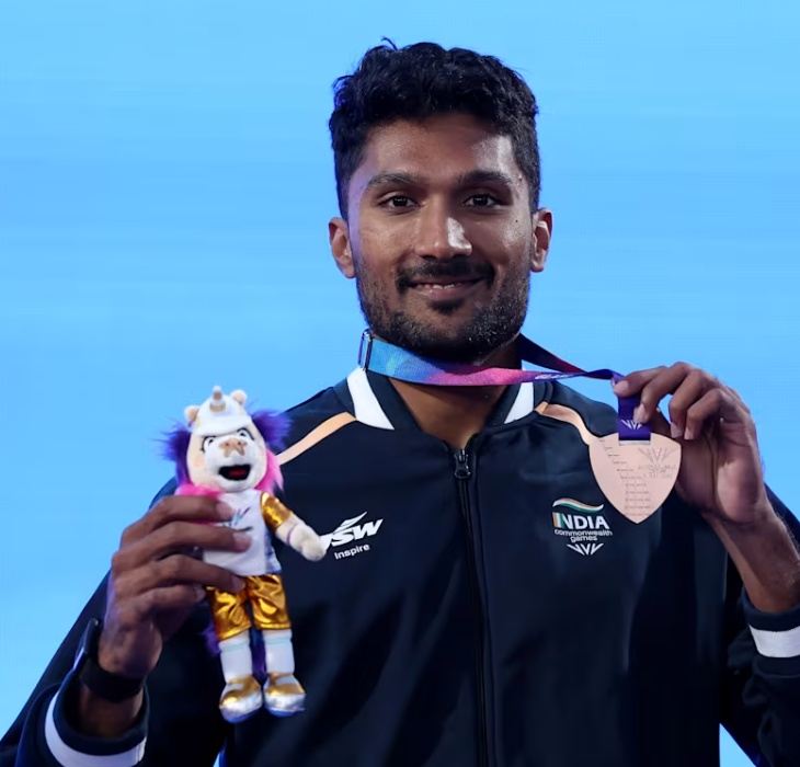 यह भारत के लिए कॉमनवेल्थ गेम्स में पहला मेडल था।