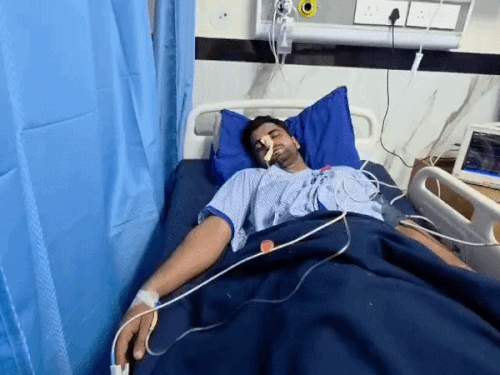 The young man drank poison in his room, and also made a video of it