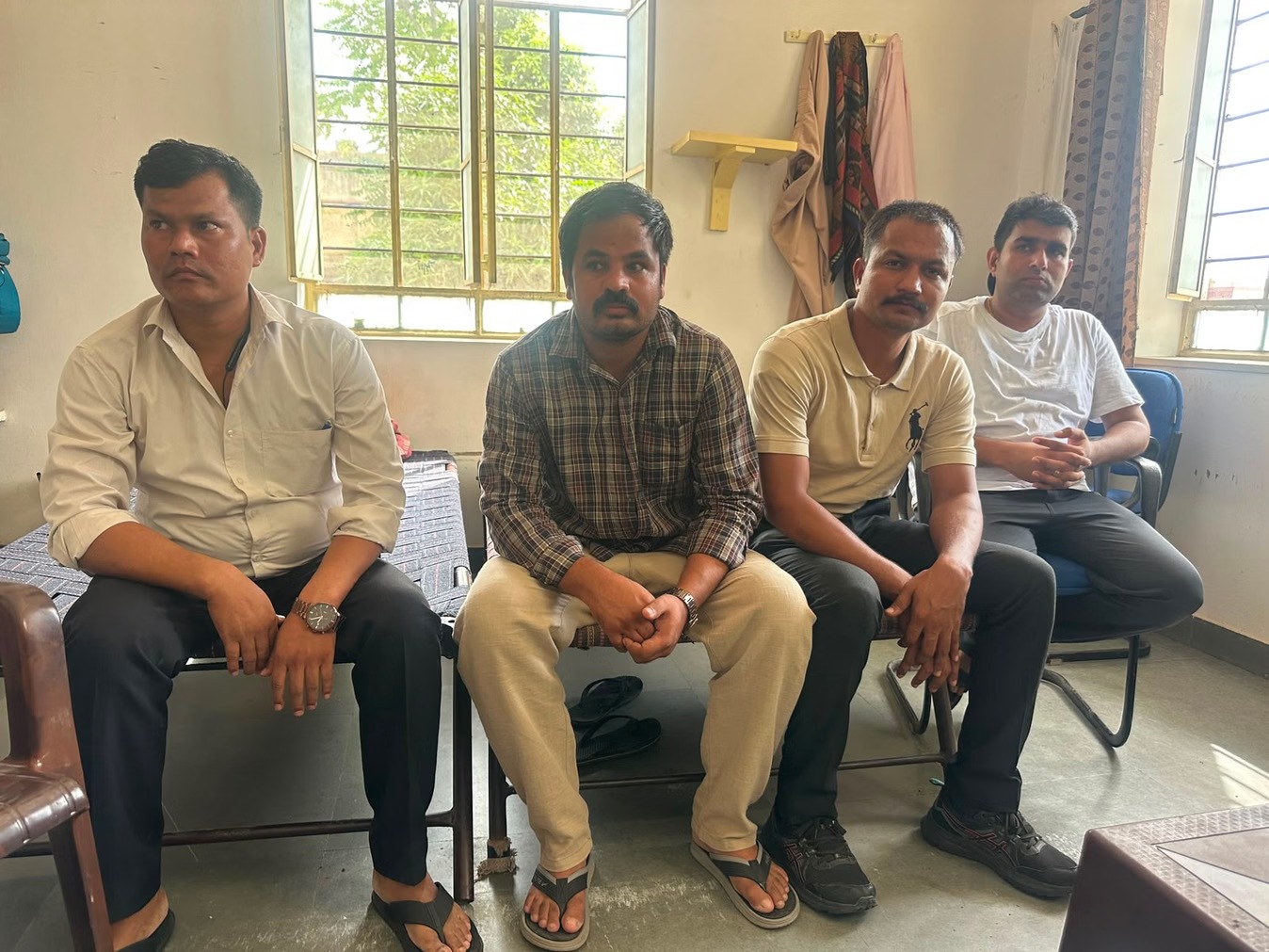 चारों आरोपियों को ACB ने गिरफ्तार कर लिया।