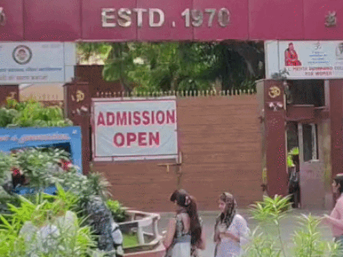 All three students are studying in the final year of BSc at Mehta Dayanand College