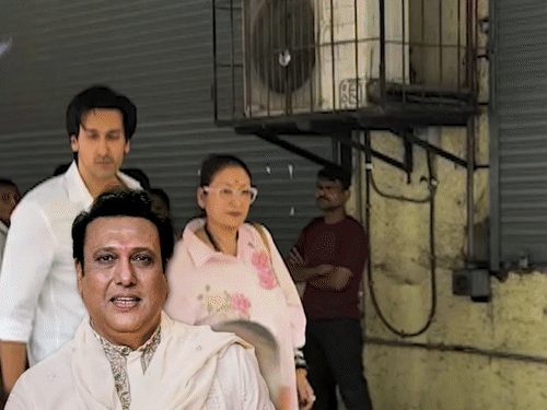 Sunita Ahuja and Yashvardhan Ahuja Spotted at Mumbai Family Court