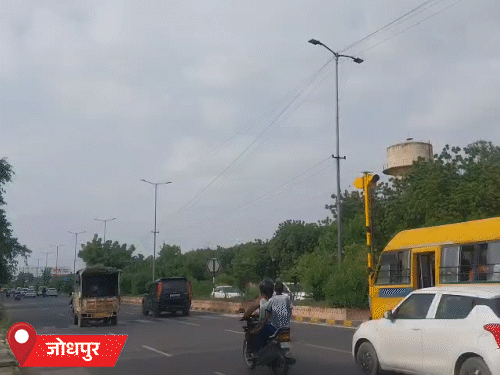 जोधपुर में भी बुधवार को बादल छाए रहे, लेकिन बारिश नहीं हुई।