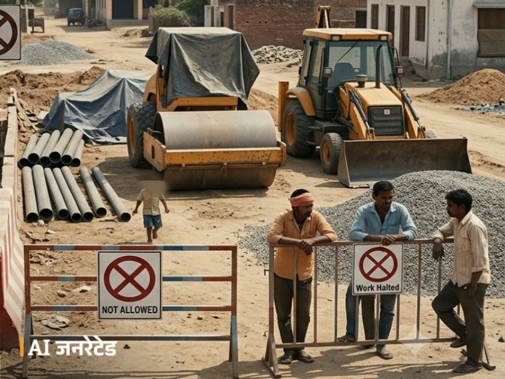 नए वर्क ऑर्डर पर रोक रहेगी।