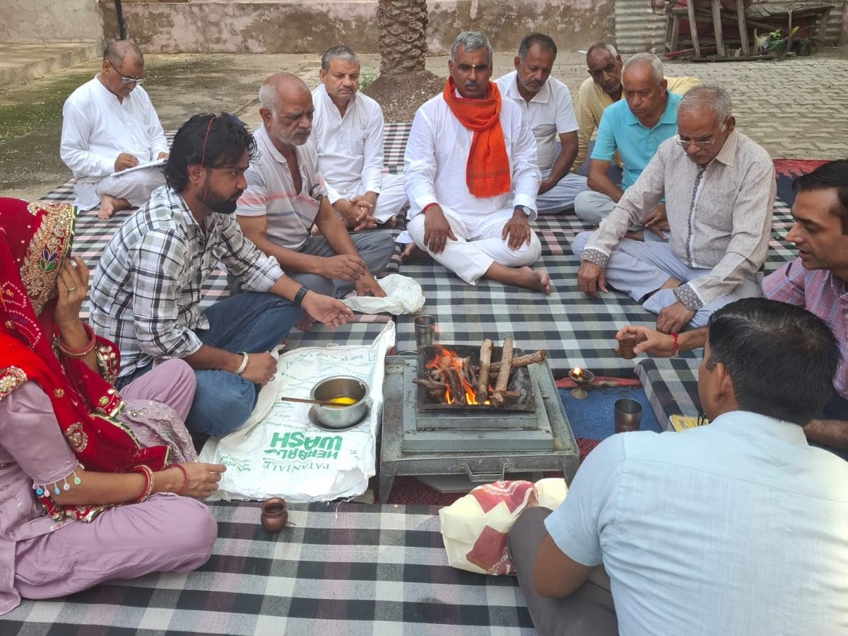 नई कार्यकारिणी घोषित की गई, राजेंद्र वानप्रस्थी प्रधान, भीमसेन शास्त्री उपाध्यक्ष बने|महेंद्रगढ़,Mahendragarh - Dainik Bhaskar