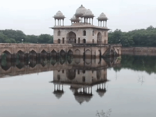 पर्यटन योजना को लग सकता है झटका, लाइट एंड साउंड शो का होना था शुभारंभ|नारनौल,Narnaul - Dainik Bhaskar