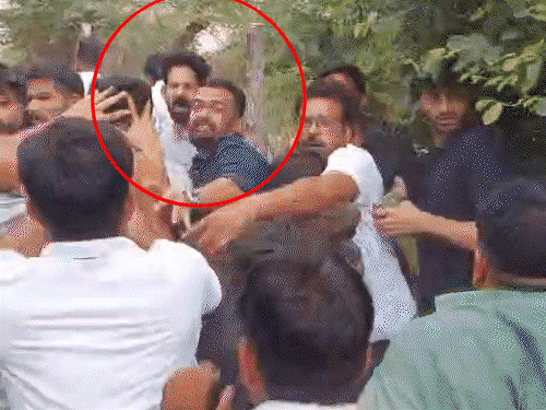 अभिजीत दीपके बोले- मारपीट करने वाले गुंडों को गिरफ्तार नहीं किया, तो मैं जयपुर आऊंगा|जयपुर,Jaipur - Dainik Bhaskar