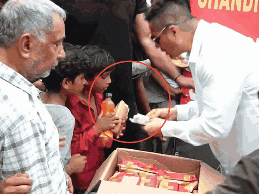 राकेश त्रेहन उर्फ ‘राजा दी किंग’ ने कुछ दिन पहले चंडीगढ़ में नोटों का लंगर लगाया था। फाइल फोटो