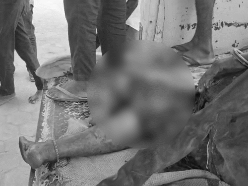 पत्नी-बेटी और पड़ोसी के शरीर का मांस फटा; जंगली सूअर भगाने के लिए लाए थे विस्फोटक|बाड़मेर,Barmer - Dainik Bhaskar