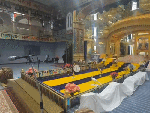 गुरुद्वारे के प्रार्थना हॉल तक आ गया था हमलावर।