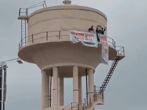 जयपुर में 30 जुलाई 2026 को 3 स्टूडेंट्स छात्र संघ चुनाव कराने की मांग को लेकर पानी की टंकी पर चढ़ गए थे।