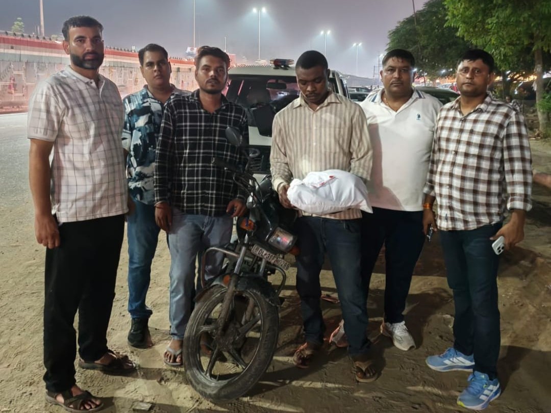 गुरुग्राम सिग्नेचर टावर के पास HSNCB ने विदेशी नागरिक को MDMA के साथ किया गिरफ्तार। - Dainik Bhaskar