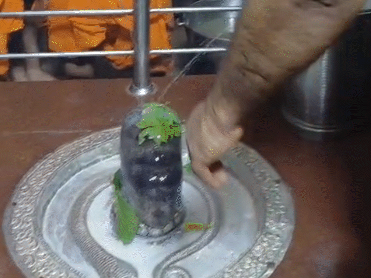 आज दिवसभर भक्त शिवलिंगावर जलाभिषेक करतील.
