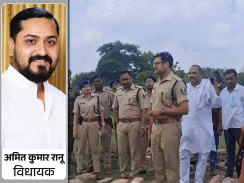 SSP बोले- जमीन विवाद में MLA की भी भूमिका; अमित रानू ने कहा-पुलिस अपनी नाकामी छिपा रही|मुजफ्फरपुर,Muzaffarpur - Dainik Bhaskar