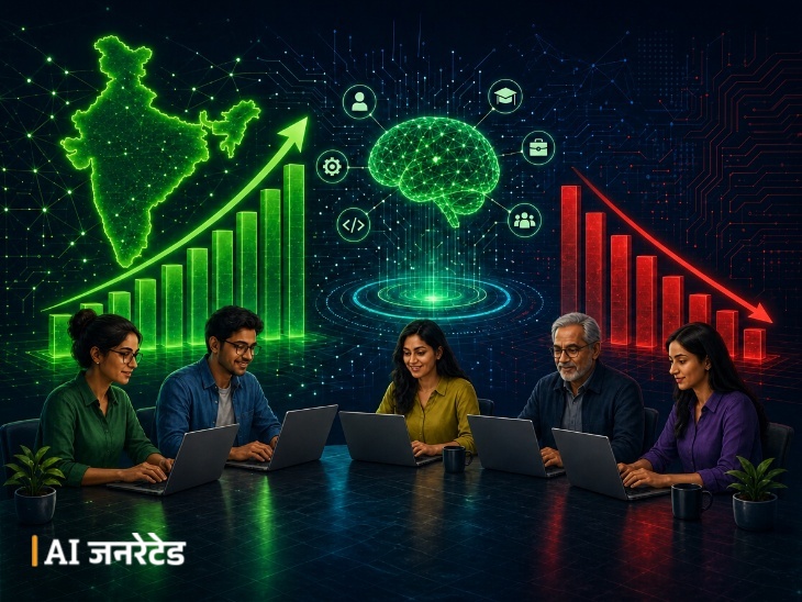 रिपोर्ट- IT सेक्टर में सीनियर कर्मचारियों की डिमांड बढ़ी, जूनियर्स और फ्रेशर्स की मुश्किलें बढ़ीं|बिजनेस,Business - Dainik Bhaskar