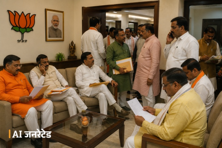 इस समय सबसे ज्यादा भीड़ भाजपा में वरिष्ठ नेता प्रमोद सामर, जिलाध्यक्ष गजपालसिंह राठौड़ के यहां देखी जा रही है।