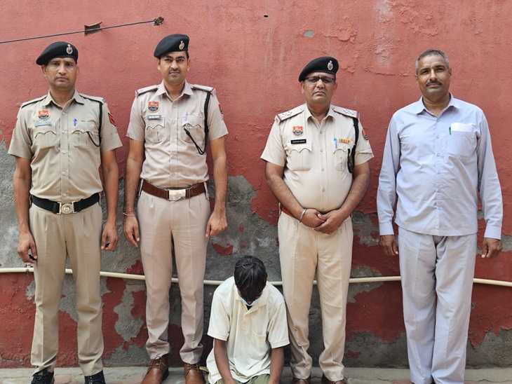 पुलिस ने मुख्य आरोपी को किया काबू, रंजिशन वारदात को दिया अंजाम|रोहतक,Rohtak - Dainik Bhaskar